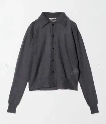 새상품 KID MOHAIR SHEER KNIT SHIRT CARDIGAN