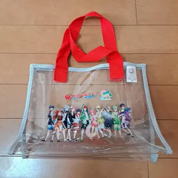 컬러풀 피치 썸머랜드 토트백 비치백