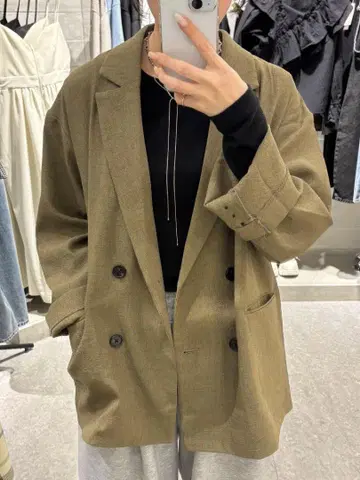 더블 테일러드 자켓 로리즈팜