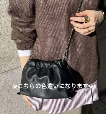 DouDou 숄더백 브라운