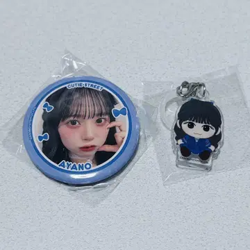 마스다 아야노 랜덤 캡슐 메지루시 참 캔뱃지 CUTIE STREET