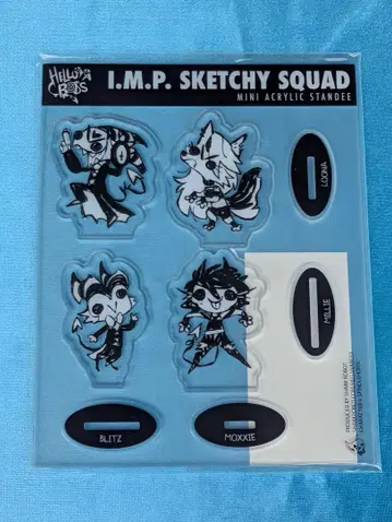 [ 미개봉 ] 아크릴 스탠드 I.M.P Sketchy squad