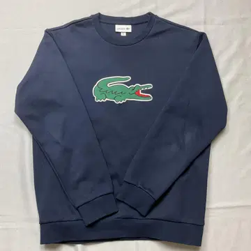 [ 익명 배송 ] LACOSTE 라코스테 맨투맨 빅 로고 트레이닝복 L