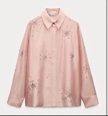 ZARA 비쥬 장식 블라우스 M