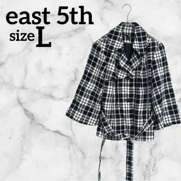 east 5th [ L ] 체크 무늬 자켓 해외 구제 의류