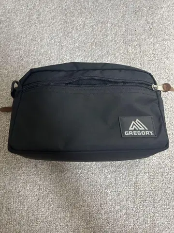 GREGORY 숄더백 블랙 M