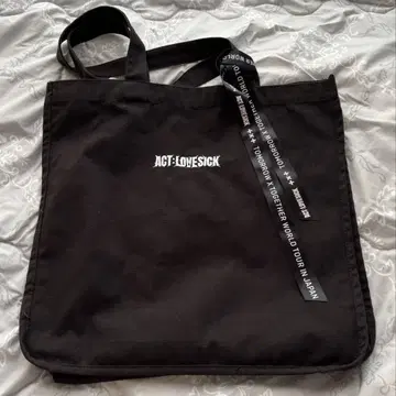 TXT ACT:LOVESICK 로고 토트백