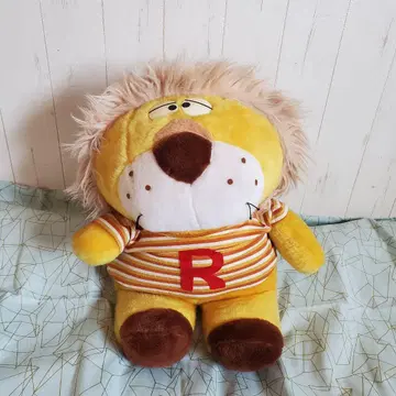산에토이 라이온 봉제 인형 쇼와 레트로