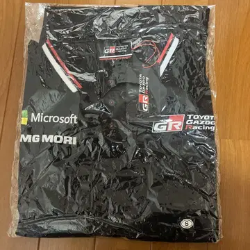 Toyota Gazoo Racing 피케 셔츠 S 사이즈 블랙
