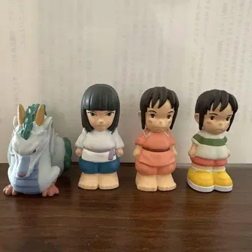 센과 치히로의 행방불명 손가락 인형 4개 세트