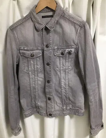 라운지 리자드 데미지 가공 데님 자켓 LOUNGELIZARD G