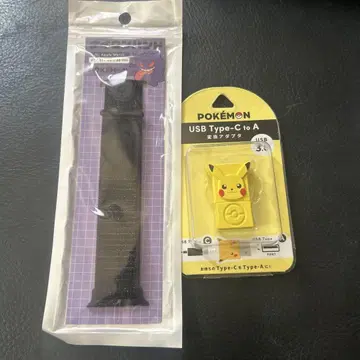 팬텀 Apple Watch 밴드 & 피카츄 USB 어댑터 세트 새상품