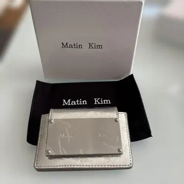 마뗑킴 실버 카드 케이스