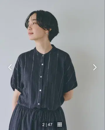북유럽 생활 잡화점 셋업 네이비 M 사이즈 새상품급