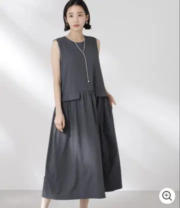 나노 유니버스 허리 절개 원피스