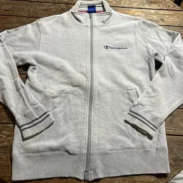 Champion 챔피온 ZIP UP 맨투맨 트레이닝복 그레이 M 사이즈