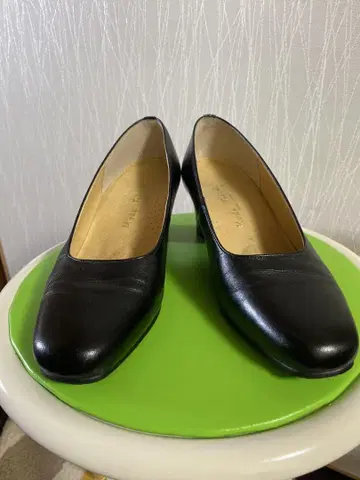 신데렐라 사이즈 천연 가죽 펌프스 약 5cm 힐 관혼상제용 오피스용