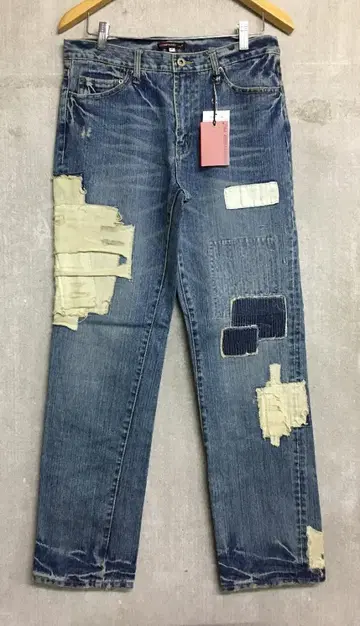 2000년대 택 포함 새상품 초기 y2k 00ss 대전 리페어 가공 데님