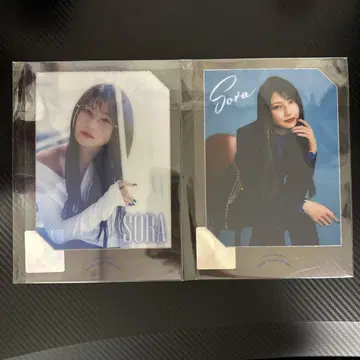 TrySail 아마미야 소라 복권 굿즈 클리어 포스터 세트 1