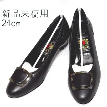 MIHAMA 24cm 미사용 새상품 힐 4cm 블랙 펌프스