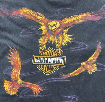Harley-Davidson 불새 90s 티셔츠