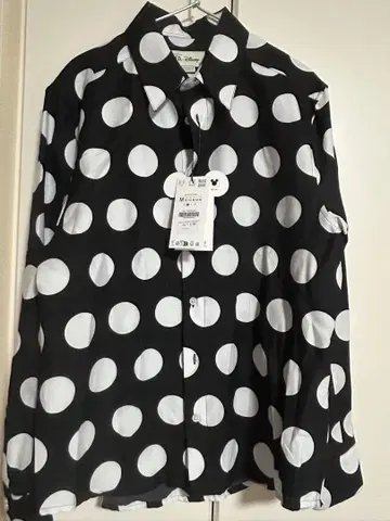 ZARA x Disney 도트 무늬 셔츠 M 사이즈
