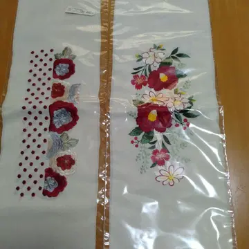 장식용 깃 2점 성인식 후리소데