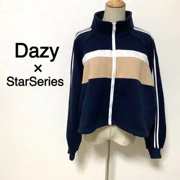 Dazy x StarSeries 네이비 컬러 집업 트레이닝복