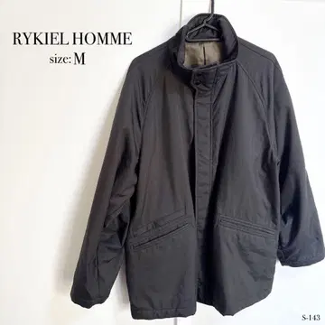 RYKIEL HOMME 자켓 M 사이즈 블랙 스탠드 카라