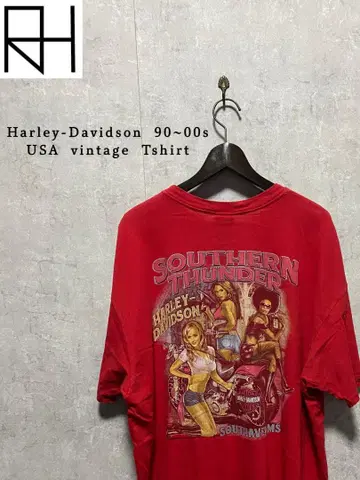 [구제 의류] Harley-Davidson 90~00s USA 레드