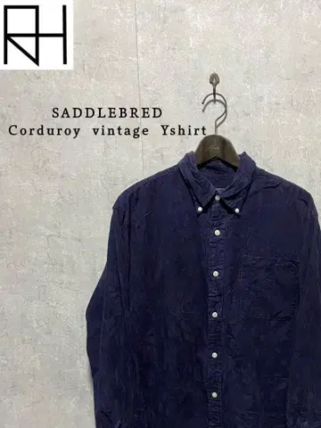 [ 구제 의류 ] SADDLEBRED 코듀로이 Y셔츠 퍼플
