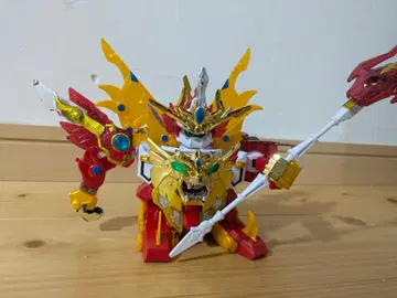 SD건담 무신휘라강 도염왕 백렬장 암원수 3체 세트 조립 완료 정크