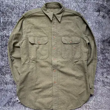 US ARMY 울 셔츠 40s 밀리터리 셔츠