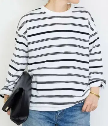 두지엠 클라세 Thrilling Stripe 티셔츠 일본제