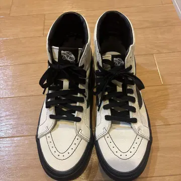 Vans Sk8-Hi 화이트/블랙 애너하임 팩토리 US 기획