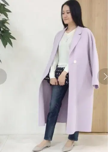 UNTITLED 토스카나 에어 리버 롱 코트