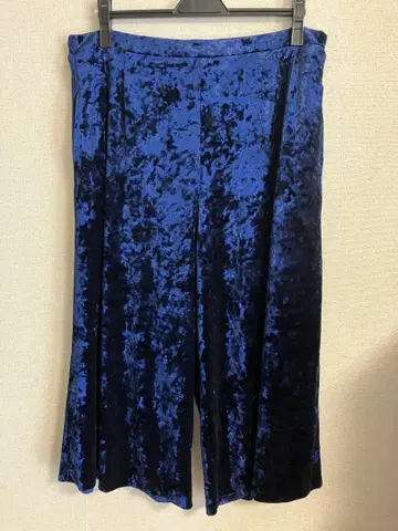 Klyn yoshiki 벨로아 와이드 팬츠 클린요시키