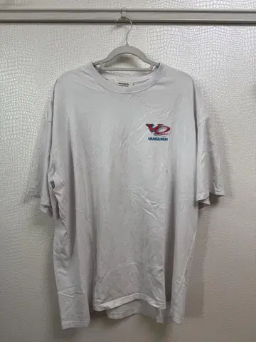 VANQUISH XXL 화이트 T셔츠