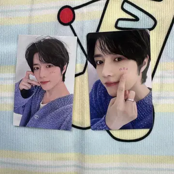 TXT 범규 MOAZONE 팬 라이브 FC 트레이딩 카드 2장