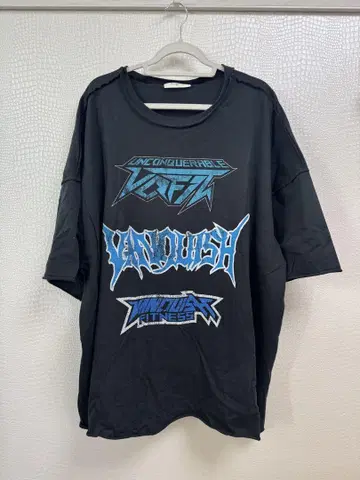 VANQUISH 그래픽 T셔츠 XXL 블랙