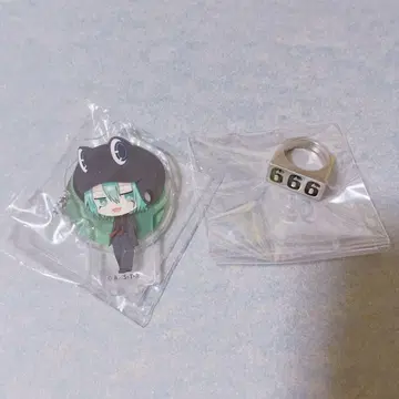 리본 프랑 아크릴 스탠드 헬반지