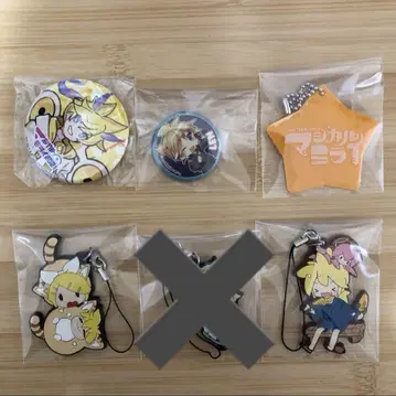 매지컬 미라이 카가미네 렌 카가미네 린 키링 캔 배치 5개 세트