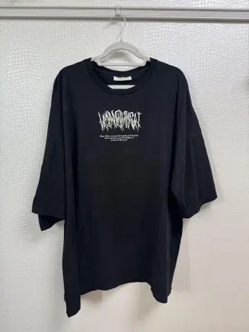 VANQUISH 블랙 T셔츠 XXL