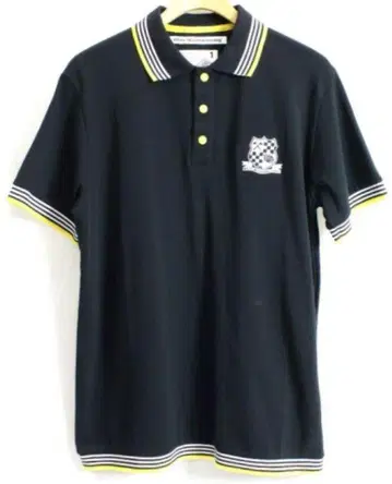 화이트 마운티니어링 Emblem Embroidered Polo