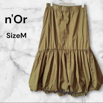 n'OrLABEL 누아르 티어드 벌룬 스커트 오샤레 워커