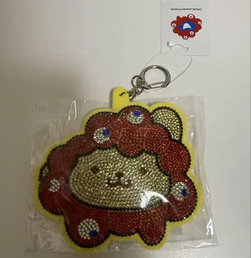 만박 먁먁 폼폼푸딩 키라키라 가죽 키링 산리오