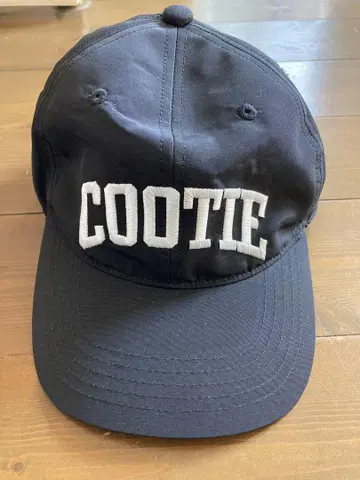 새상품급 COOTIE 자수 로고 캡 블랙 CAP