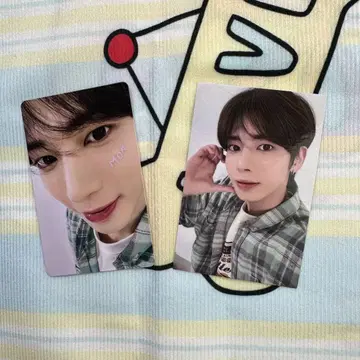 TXT 태현 MOAZONE 팬 라이브 FC 트레이딩 카드 2장