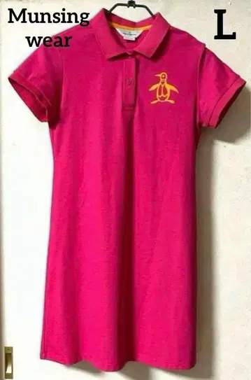 일본제 MUNSINGWEAR 원피스 L 골프 원피스 맨싱웨어