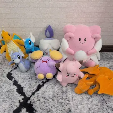 프라이스 포켓몬 봉제 인형 8체 세트